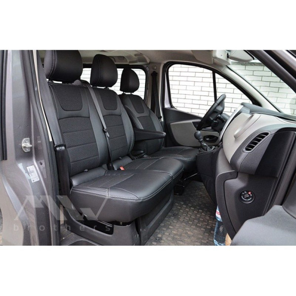 Авточохли модельні MW Brothers для Opel Vivaro ( 1+2 ) c 2014