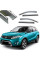 Дефлектори вікон вітровики Benke для Suzuki Grand Vitara 2015- Хром Молдинг Із Нержавіючої Сталі 3D