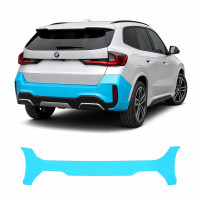 Антигравийная защитная бронепленка по лекалам для BMW X1 U11 2022- задний бампер