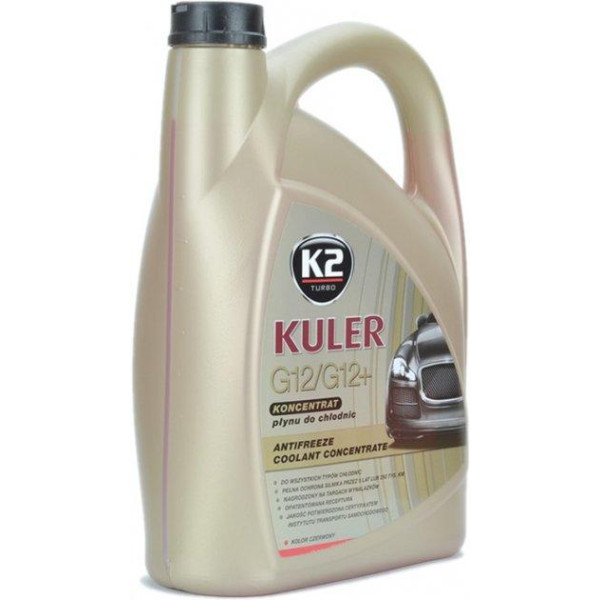 Антифриз концентрат K2 Kuler Long Life -80 Красный G12 / G12+ 5 л (T215C) (K20266)