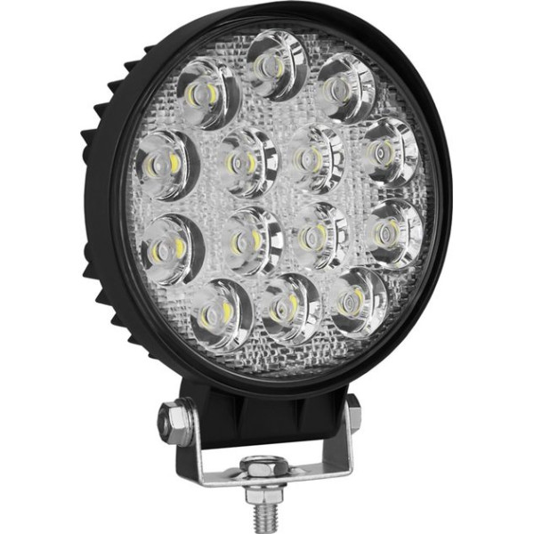 LED фара Brevia Flood Ближний свет 10-30V 42W (14x3W) 2800Lm Алюминиевый корпус IP68 (10651RFX1)