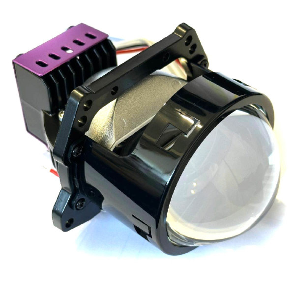 Автомобільні BI-LED лінзи D3" дюйма D76 мм A9 55 / 65Вт 5500К 2 шт