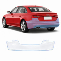 Антигравийная защитная бронепленка по лекалам для Audi A4 B8 2008-2015 - задний бампер