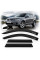 Дефлектори вікон вітровики для Mitsubishi Outlander XL 2007-2012 Скотч 3M Voron Glass