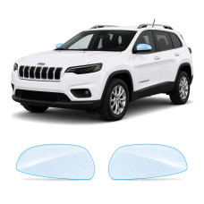 Антигравійна захисна бронеплівка за лекалами для Jeep Cherokee KL facelift 2019-2023 - дзеркала