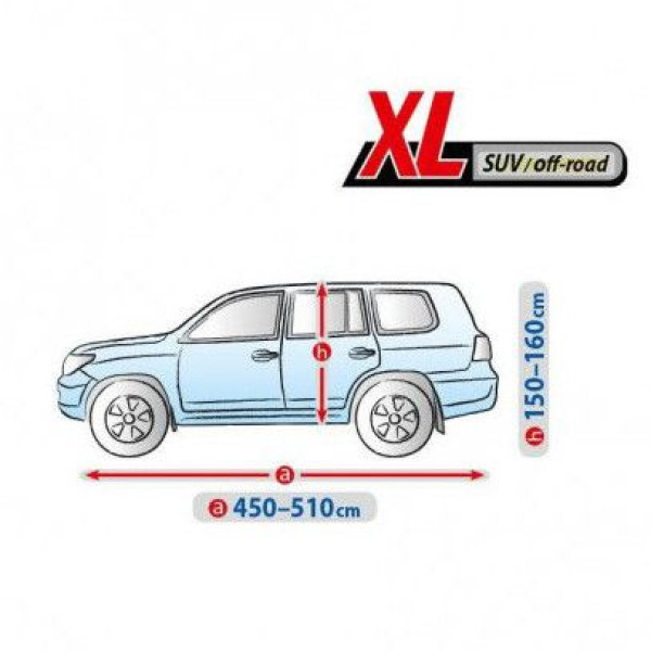 Тент автомобильный для Джипа Минивена Kegel-Blazusiak XL 510x160 см Mobile Garage (5-4123-248-3020)