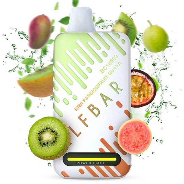 Elf Bar BC 15000 18ml Kiwi Passion Fruit Guava (Ківі Маракуя Гуава) Два режима