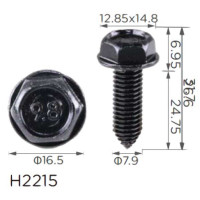 Гвинт з шайбою Ford, Chevrolet M8 (11503632) (H2215)
