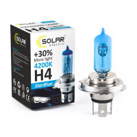 Автолампа галогенна Solar StarBlue / H4 / 60/55W / 12V / 4200K 1 шт (1244)