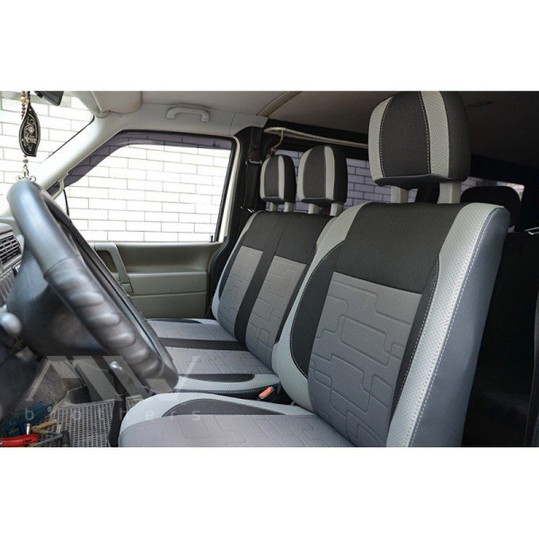 Авточехлы модельные MW Brothers для Volkswagen T 4 ( 1+2 ) c 1990 ( Серия Premium)