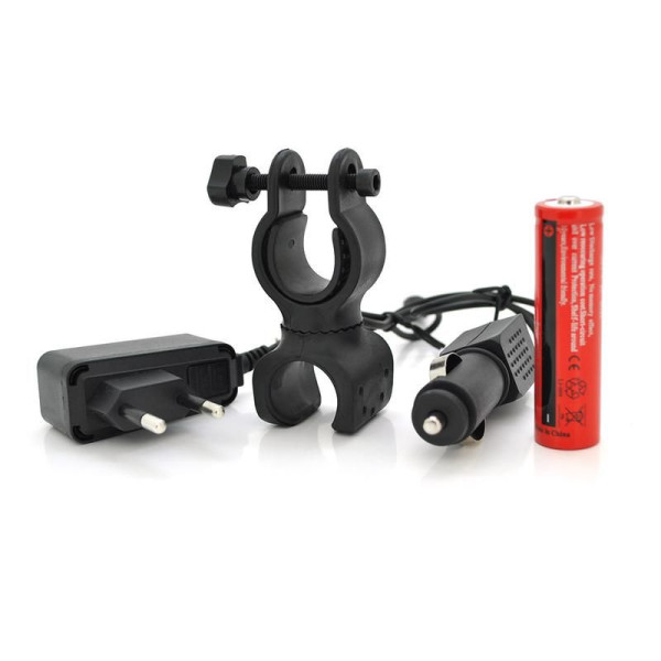 Ліхтар ручний світлодіодний POLICE Wimpex 220V / 12V Zoom Box (8628-WX-T)