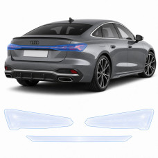 Антигравійна захисна бронеплівка за лекалами для Audi A5 B10 2024- задні ліхтарі стопи