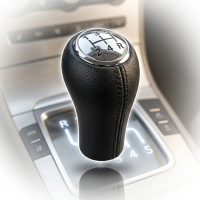 Ручка КПП для Renault Clio III Megane II Scenic II (5 Скоростей) Кожа 8200379950 №4 (QZXN-J01-A)