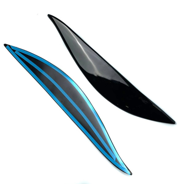 Вії фар для Opel Astra G 1998-2009 2 шт Voron Glass (RO10002)