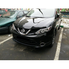 Дефлектор капота мухобойка Nissan Qashqai 2014-