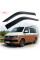 Дефлектори вікон вітровики HIC для Volkswagen T5- T6 2003-2015 2 шт (VW02-IJ)