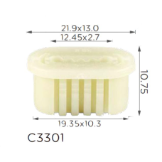 Кліпса втулка фіксатор Renault 7703081214 (C3301)