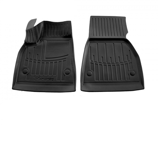 Передние 3D коврики для Tesla Model S (2012-2021) Тесла
