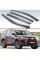 Дефлектори вікон вітровики Benke для Toyota Highlander 2015- Скотч 3M / Хром Молдинг Із Нержавіючої Сталі 3D