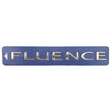 Эмблема надпись Fluence скотч 264 x 24 мм 2012-