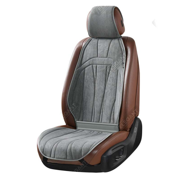 Накидки для передніх сидінь Алькантара Elegant ANCONA Grey Передні 2 шт (700 803)