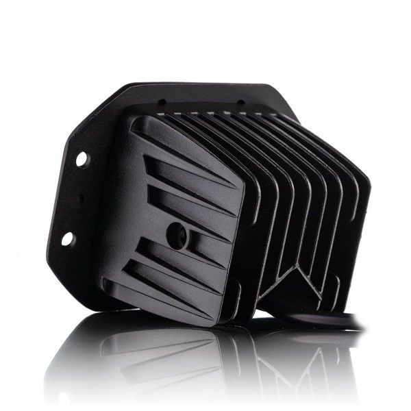 Світлодіодна додаткова LED фара 18W (3W*6) 10-30V 121x91x80 mm Далека (Врізна) (15-18W) 1 шт (2589)