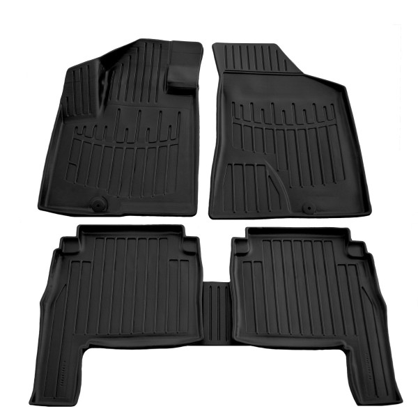 Автомобильные 3D коврики для Hyundai Santa Fe II (CM) 2006-2010 Высокий борт