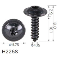 Саморіз Volkswagen (N90698606, 18618) (H2268)
