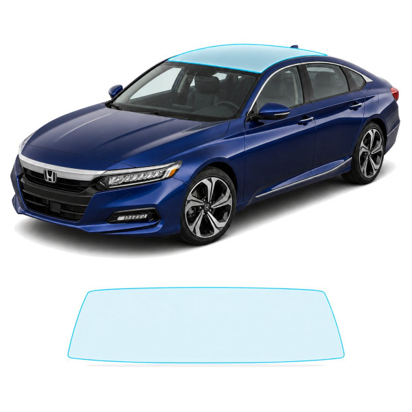 Антигравійна захисна бронеплівка за лекалами для Honda Accord X facelift 2021-2022 - зона даху