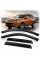 Дефлектори вікон вітровики для Mitsubishi Outlander 2012-2020 Скотч 3M Voron Glass