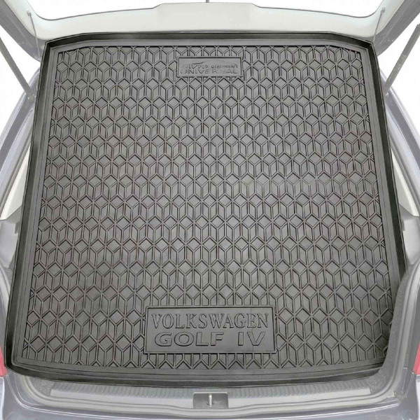 Автомобильный коврик в багажник Volkswagen Golf 4 1998- Universal / Резино - пластик