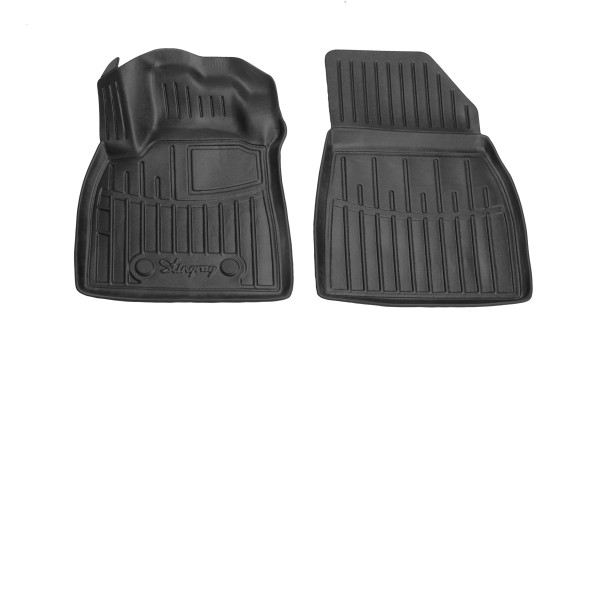 Передние коврики Stingray Dacia Duster III 2WD 2024- 3D ТЭП 2 шт