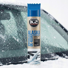 Размораживатель стекол замков К2 Alaska -70С°C 300 мл с скребком на крышке (K603)