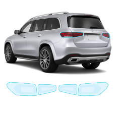 Антигравийная защитная бронепленка по лекалам для Mercedes-Benz GLS X167 2019-2023 - задние фонари стопы
