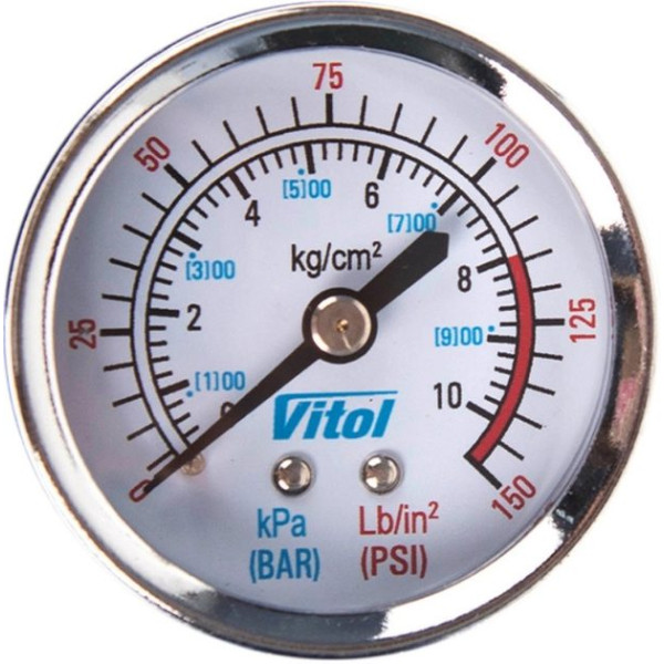 Компрессор автомобильный Vitol 100psi 12Amp 35л R13-15 прикуриватель (K-20)