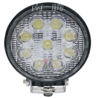 Додаткова LED фара Лідер 27W (3W*9) 10-30V Ø 115*55 mm Далекий (05-27W Yellow) 1 шт
