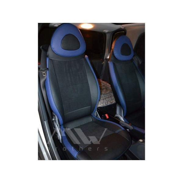 Авточехлы модельные MW Brothers для Mercedes Benz Smart Fortwo II c 2008