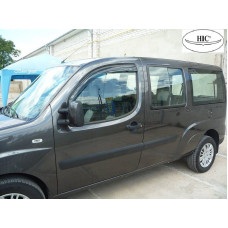 Дефлекторы окон ветровики Fiat Doblo 2000-2010 2D- 2 шт