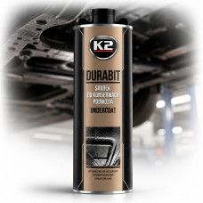 Антикорозійне захисне покриття днища автомобіля К2 DURABIT UNDERCOAT 1л Антигравій (під пульверизатор-пістолет) Чорний (L325)