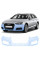 Антигравийная защитная бронепленка по лекалам для Audi A4 B9 2015-2019 - передний бампер