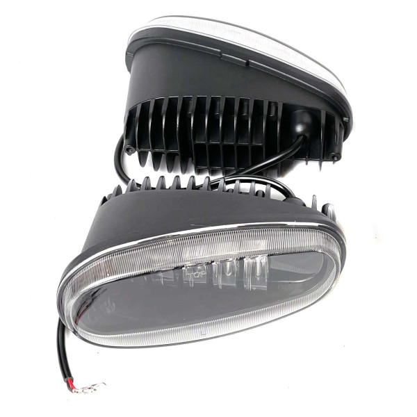Протитуманні LED Фари для Daewoo Lanos Sens LW 50W 6000K Алюмінієвий корпус (DW-037 LED-W)
