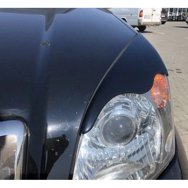 Вії фар для Toyota Land Cruiser Prado 120 2002-2009 Voron Glass