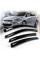Дефлекторы окон ветровики для Hyundai Accent Solaris 2010-2017 Скотч 3М Voron Glass