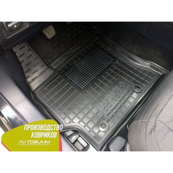 Автомобільні килимки в салон Toyota Corolla 2013-2019 (Avto-Gumm)