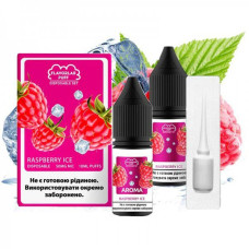 Жидкость Самозамес Flavorlab Disposable Puff 10мл 50мг Raspberry Ice Малина Лед