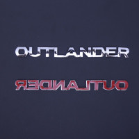 Эмблема надпись Outlander скотч 3М 160 x 15 мм цельная Польша