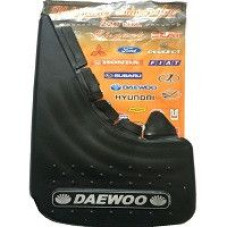 Бризковики малі Elegant для Daewoo Срібний напис / З видавленими шипами 2 шт