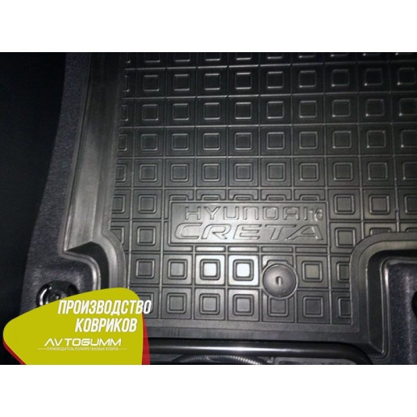 Автомобильные коврики для Hyundai Creta 2016- (Avto-Gumm)