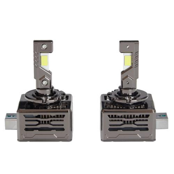 LED лампи для авто Pulso LR2-D3S USA Bridgelux CSP chips 12V 2*55W 10000Lm 6000k