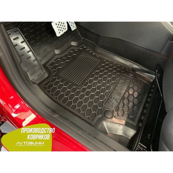 Водійський коврик в салон Renault Captur 2015- (Avto-Gumm)